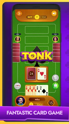 Tonk - Classic Card Game screenshot 1