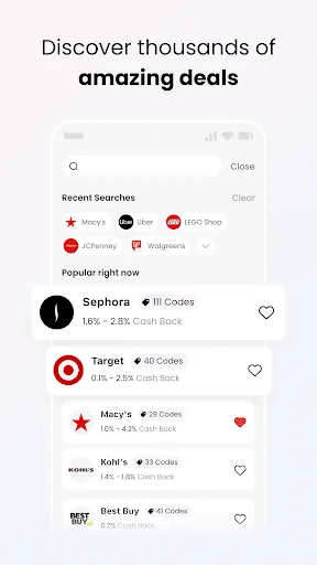 Coupert - Coupons & Cash Back screenshot 3