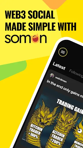 SoMon - Web3 Social Forum screenshot 1