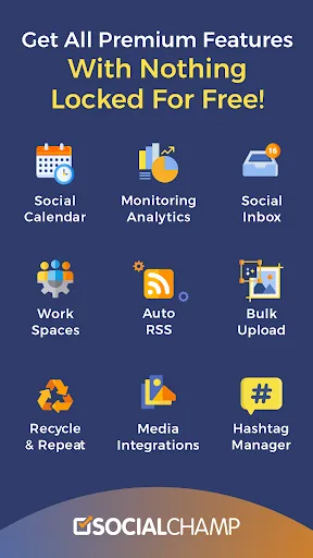Social Champ: Social Media App screenshot 4