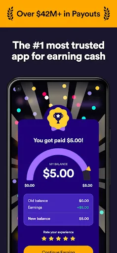 Survey Spin: Get paid cash! screenshot 2