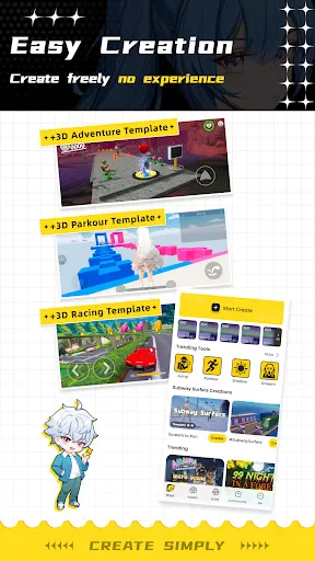 GPark - 3D game maker screenshot 1