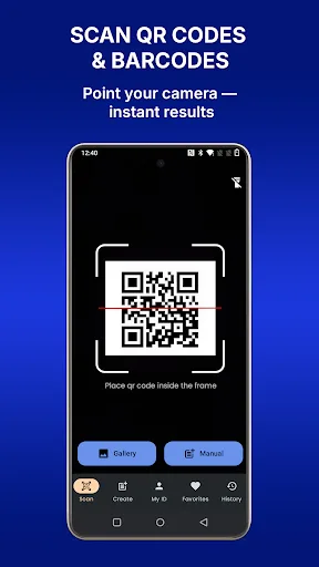 QR Scanner & Barcode Reader screenshot 1