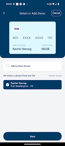 DonorPerfect Mobile screenshot 5