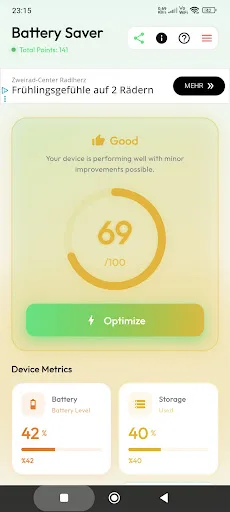 Battery Saver: Real Cleaner screenshot 1