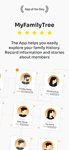 MyFamilyTree: Clan Genealogy screenshot 1