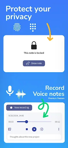 Nested Folder Notes - Folino screenshot 5
