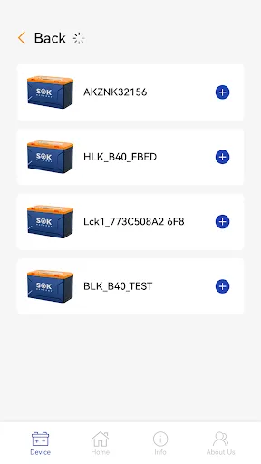 SOK Battery screenshot 2