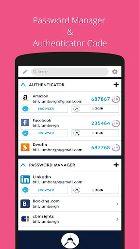 SAASPASS Authenticator 2FA App screenshot 1