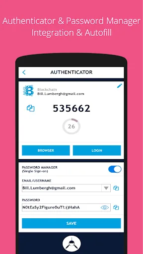 SAASPASS Authenticator 2FA App screenshot 2