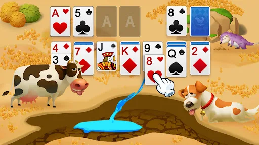 Solitaire - My Farm Friends screenshot 1