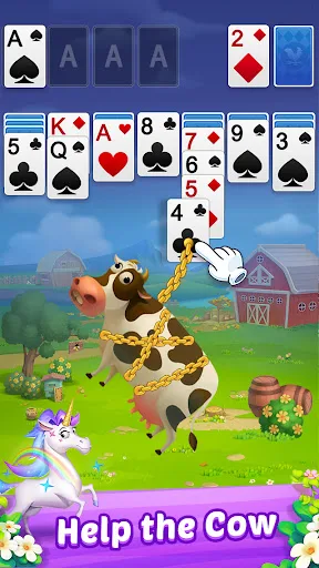 Solitaire - My Farm Friends screenshot 4