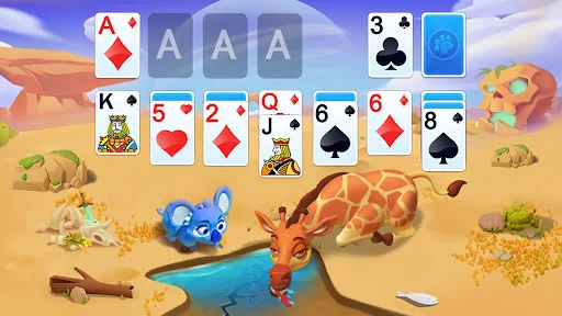 Solitaire - Wild Park screenshot 1