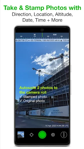 Solocator - GPS Field Camera screenshot 1