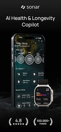 Sonar - Health & Performance screenshot 1