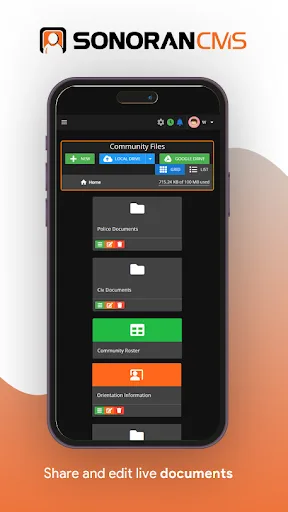 Sonoran CMS screenshot 3