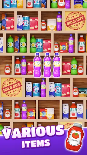 Goods 3D Sorting: Match Games screenshot 3