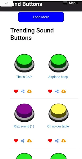 Sound Buttons 100,000+ screenshot 2