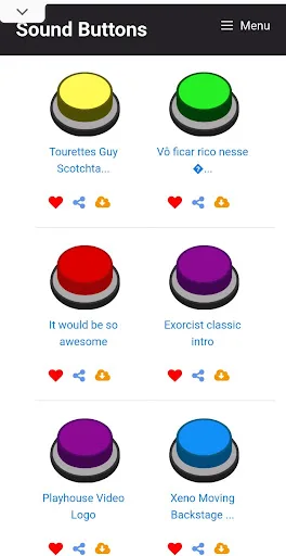 Sound Buttons 100,000+ screenshot 3