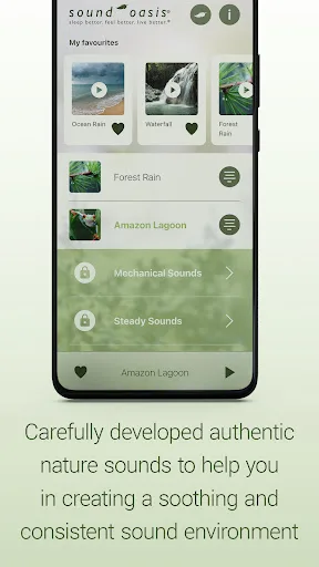Sound Oasis Nature Sounds Lite screenshot 2