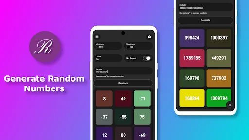 Random Number Generator screenshot 1