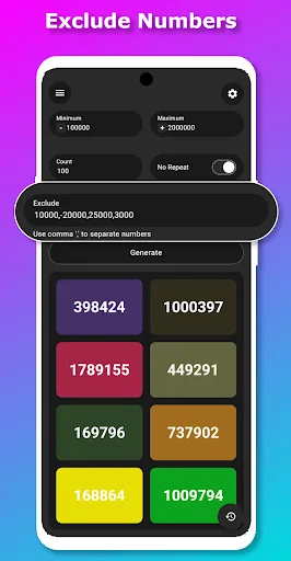 Random Number Generator screenshot 3