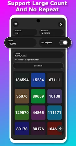 Random Number Generator screenshot 4