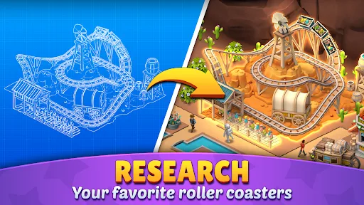 Roller Coaster Life Theme Park screenshot 4