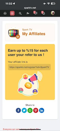 Spark TV screenshot 4