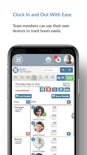 SHIFTR Employee Scheduling and screenshot 2