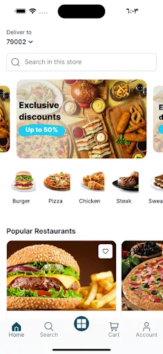 Speed: Food & Grocery Delivery screenshot 2