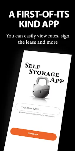 Self Storage App screenshot 1