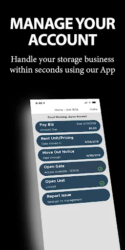 Self Storage App screenshot 2