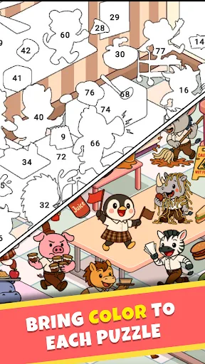 Sticker by Number - Color Book screenshot 1