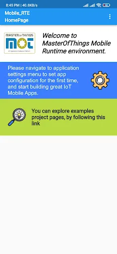 MasterOfThings Mobile RTE Dev screenshot 2