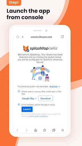 Splashtop NetID screenshot 1