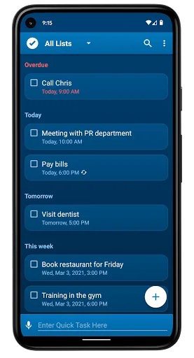 To Do List screenshot 1