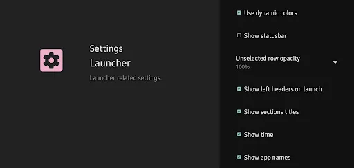 Projectivy Launcher screenshot 4
