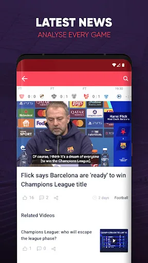 SportyTV: Live Scores & News screenshot 5