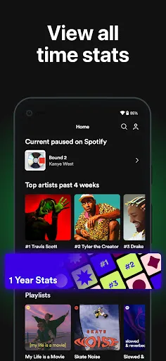 must.fm for Music Stats screenshot 3