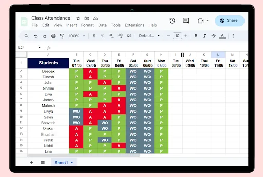 Upsheet: Spreadsheet Maker screenshot 5