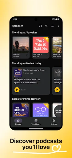 Spreaker Podcasts screenshot 2