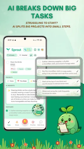 Sprout - Smart ADHD Task App screenshot 5