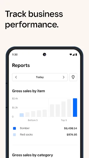 Square Dashboard screenshot 3