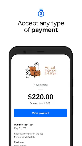 Square Invoices: Invoice Maker screenshot 3