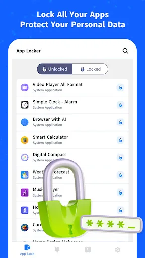 OneClick App Lock: Photo Vault screenshot 2