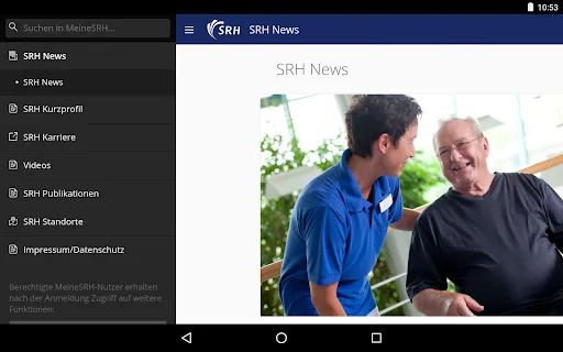 MeineSRH screenshot 5