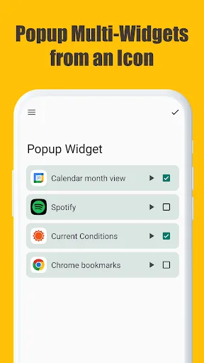 Popup Widget screenshot 2