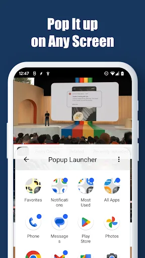 Popup Launcher screenshot 1
