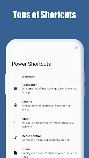 Power Shortcuts screenshot 1